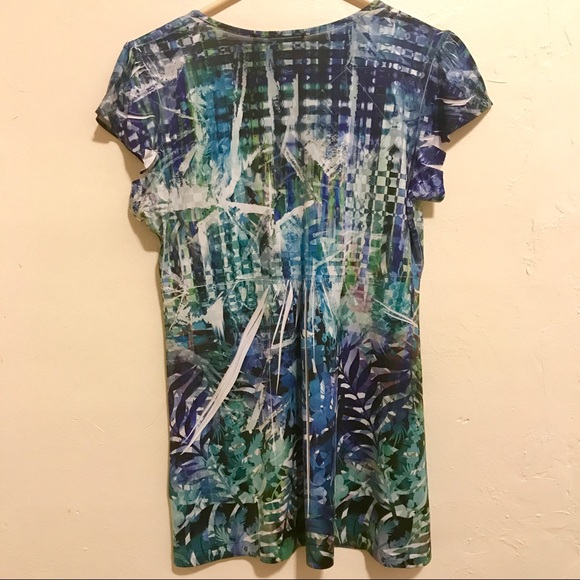 Apt. 9 Stretch V-Neck Embellished Top - Picture 4 of 7