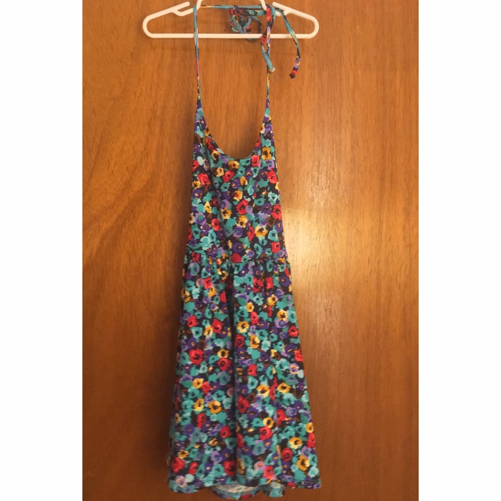 American Apparel Floral Skater Dress