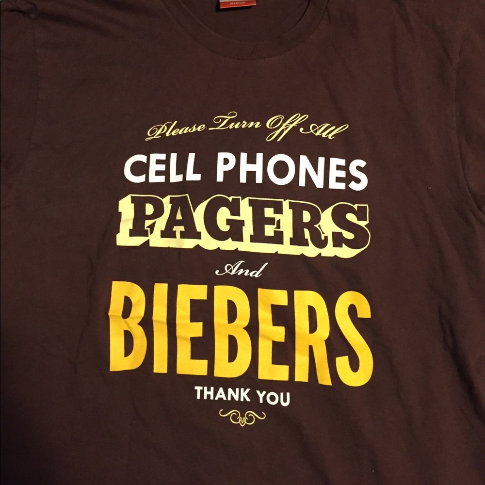 Anti Justin Bieber Graphic t-shirt