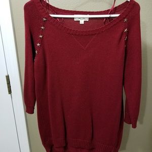 Hi-lo sweater