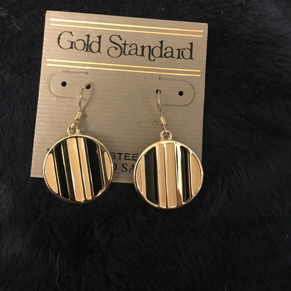 Stripped earrings