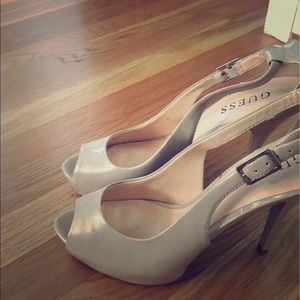 Nude Guess heels
