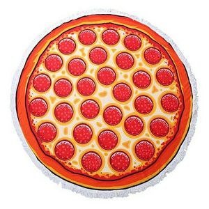 Giant Pizza Beach Towel