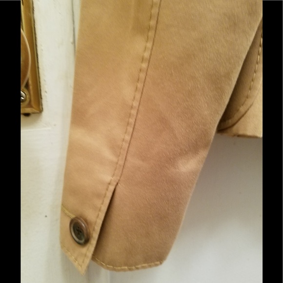 Valentino  ruffled tan  light jacket size 2 - Picture 7 of 8