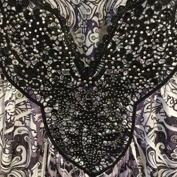 Apt. 9 V-Neck Embellished Top - Picture 4 of 6