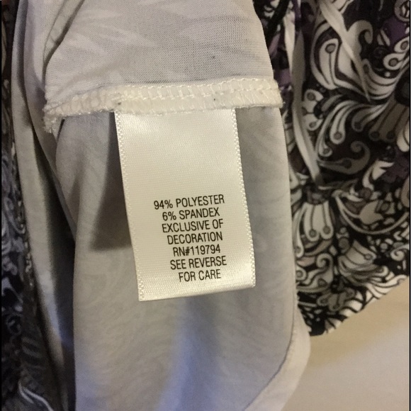 Apt. 9 V-Neck Embellished Top - Picture 6 of 6