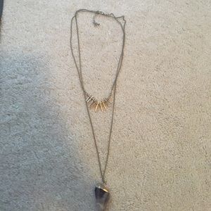 Gold layered necklace