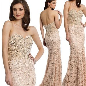 Camille La Vie Pearl & Lace Dress