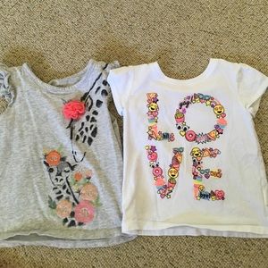 3 girls 3t shirts