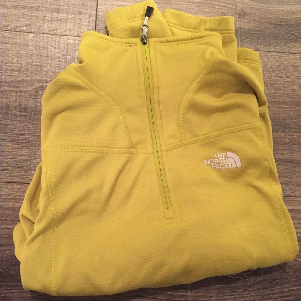 North face quarter zip women's size M