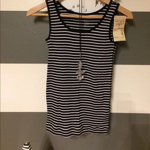 NWT Muji  Striped Tank Top