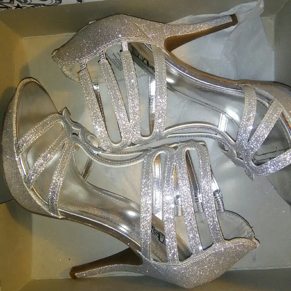 Brash Silver Heels