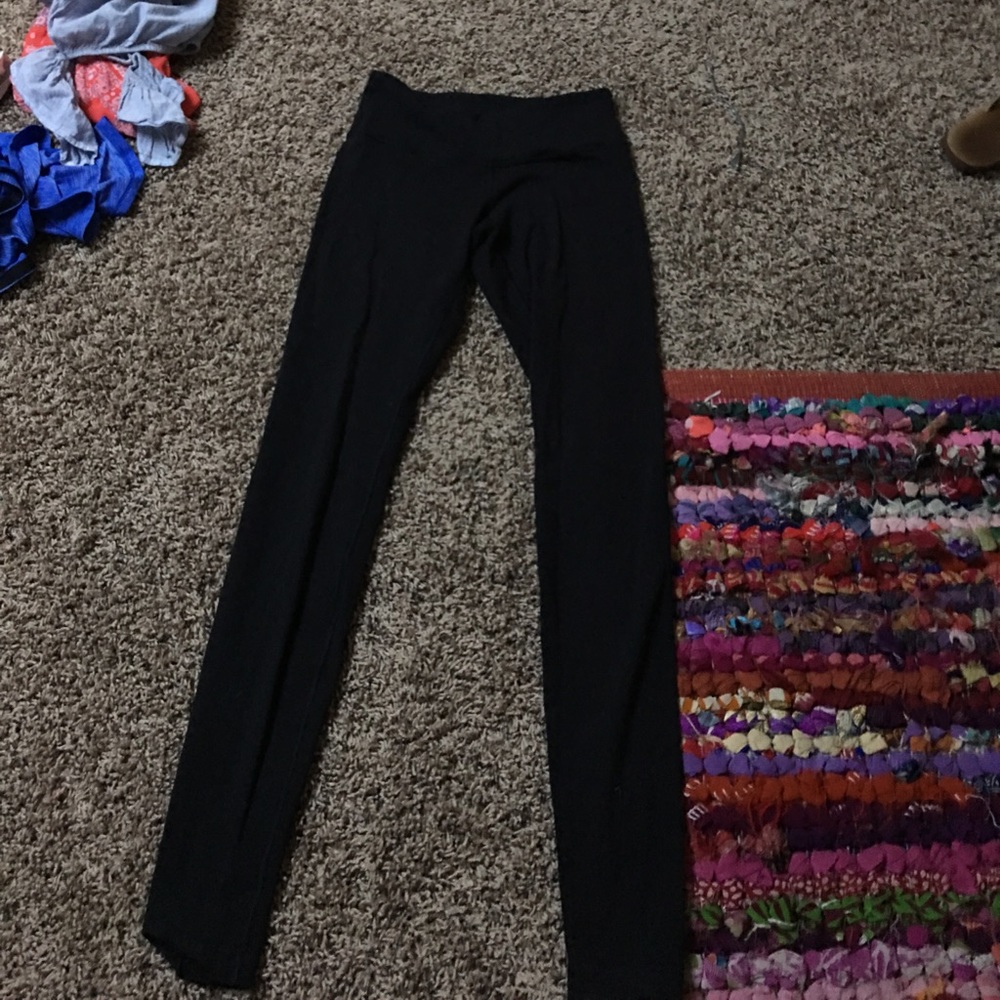 Black regular lulu leggings