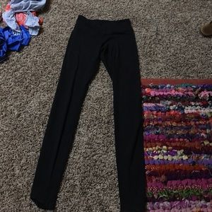 Black regular lulu leggings