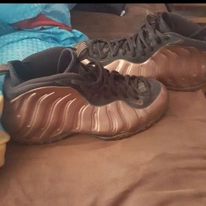 Bronze Nike Foamposites mens 11.5