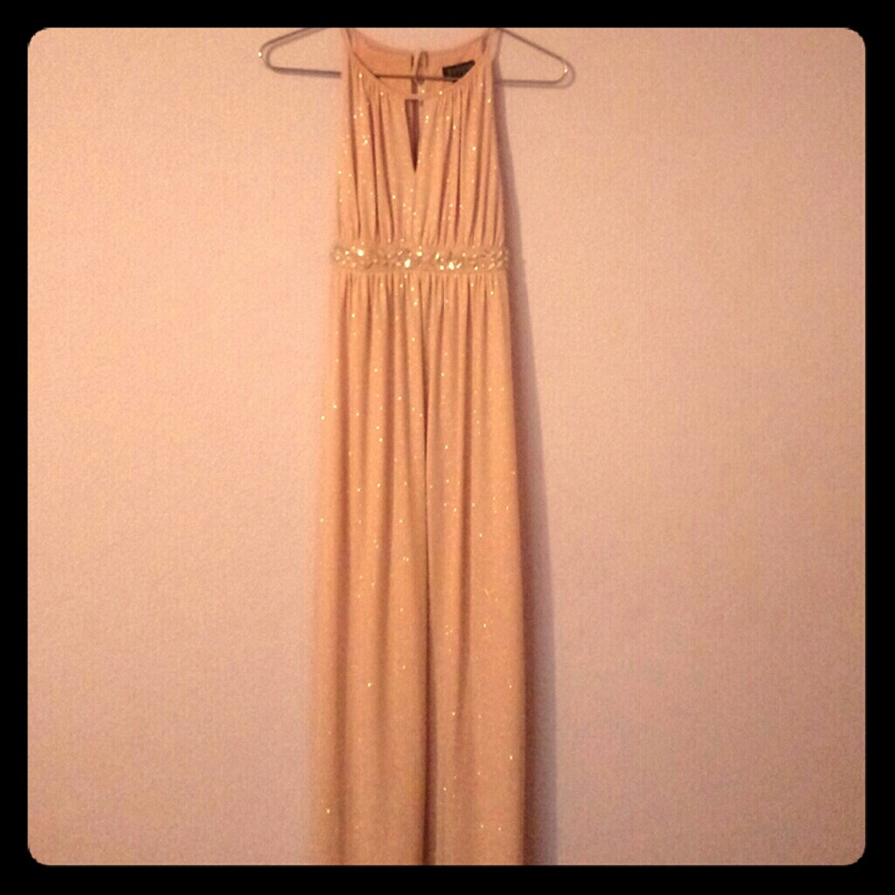Rose Gold Prom Dress