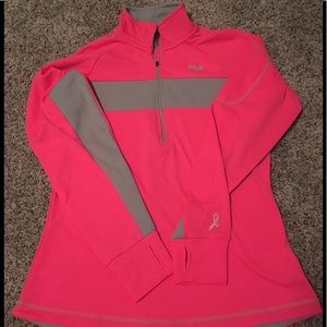 Women's FILA half zip sweatshirt