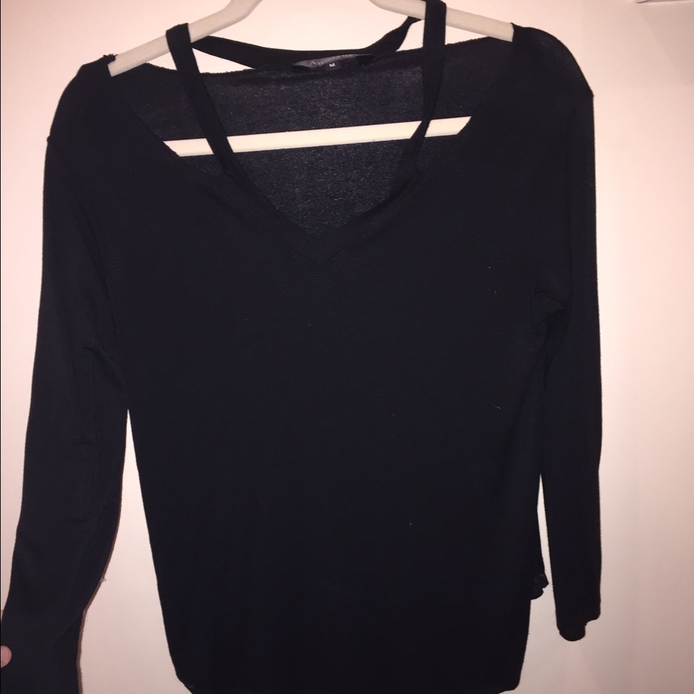Black long sleeve shirt