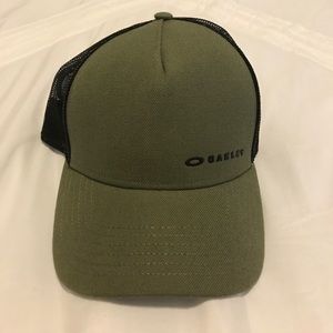 Army green adjustable Oakley cap
