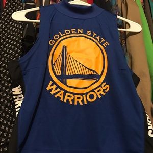 Golden state women's crop