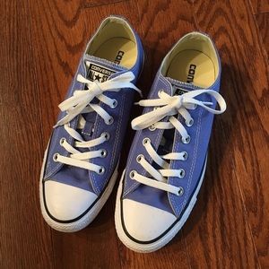 Blue *Converse All Star* shoes