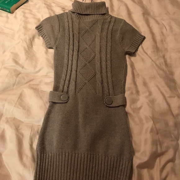 Grey sweater dress - Picture 1 of 4