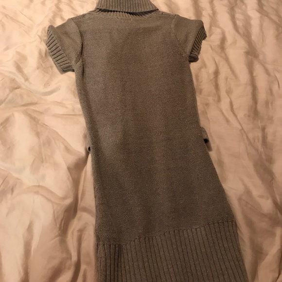 Grey sweater dress - Picture 4 of 4