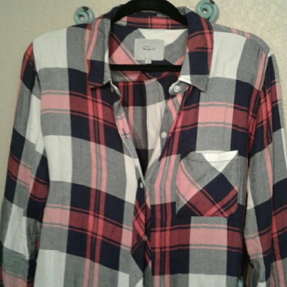 Rails plaid button up shirt - Picture 2 of 6