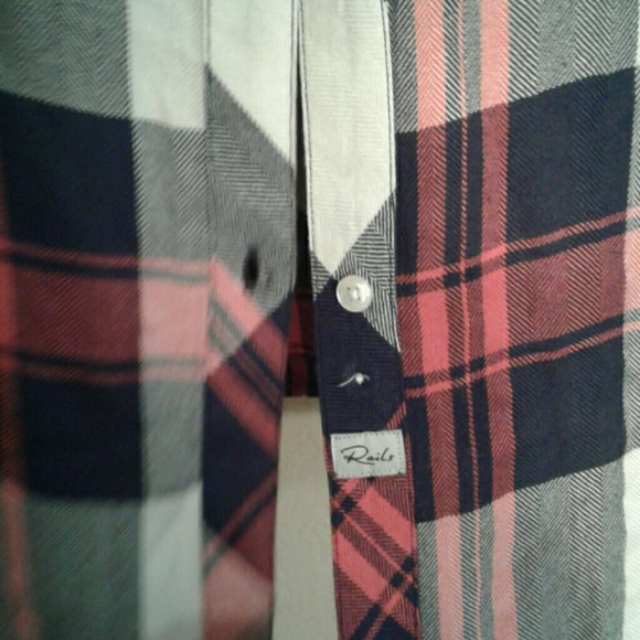 Rails plaid button up shirt - Picture 4 of 6
