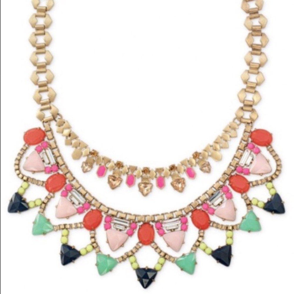 Stella & Dot Fanella Statement Necklace NIB - RARE