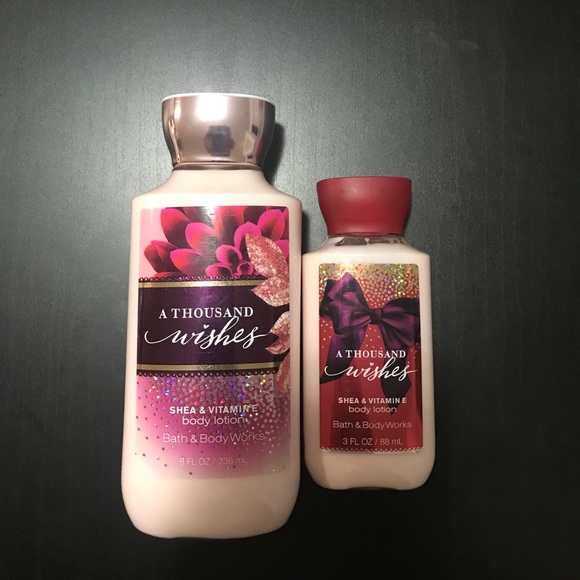 50 off bath and body works Other A Thousand Wishes body lotion full