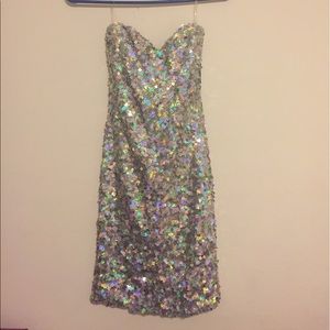 Charlotte Russe strapless dress