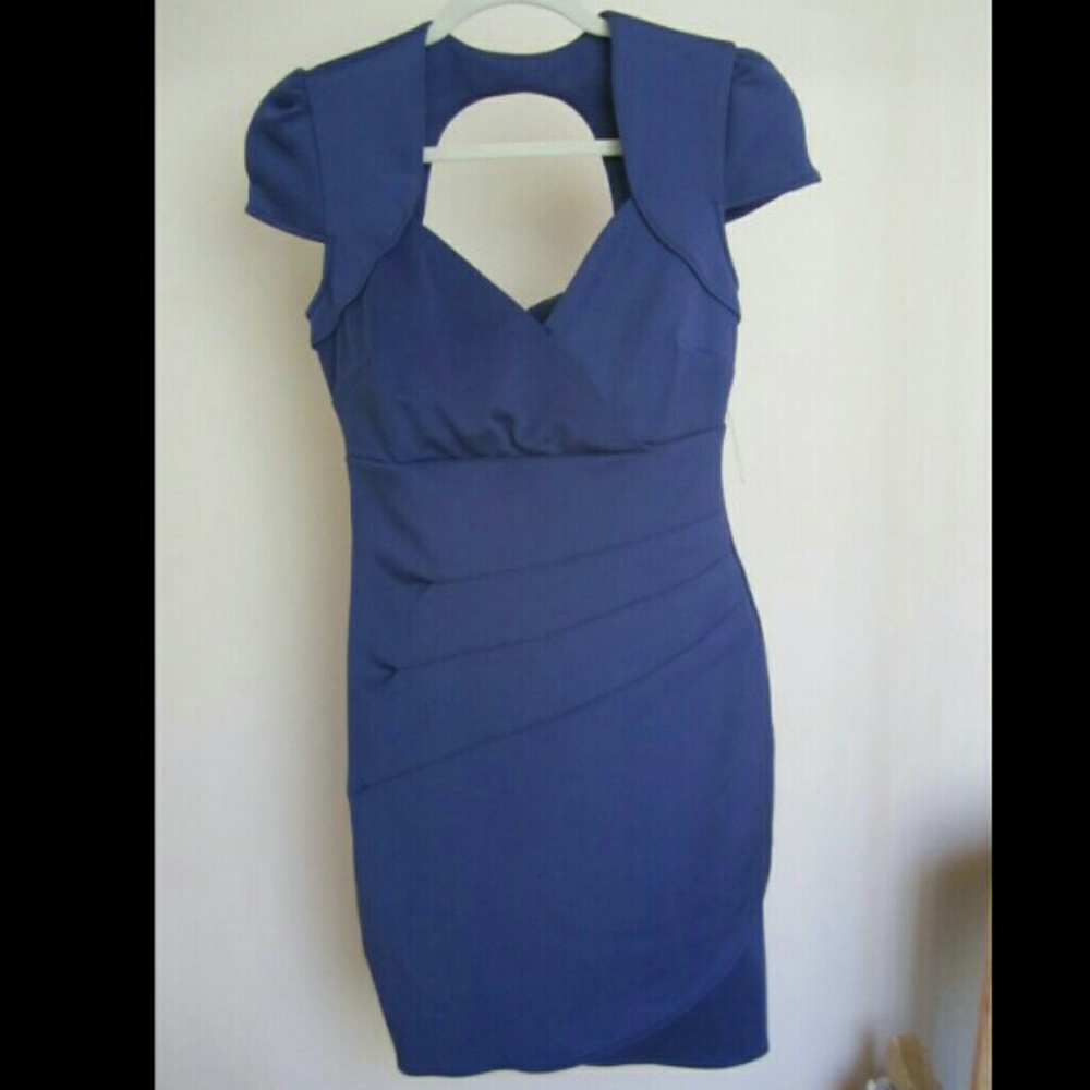 Guess navy blue dress