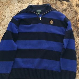 Ralph Lauren Quarter zipped collared sweater