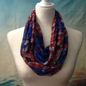 Floral Infinity Scarf