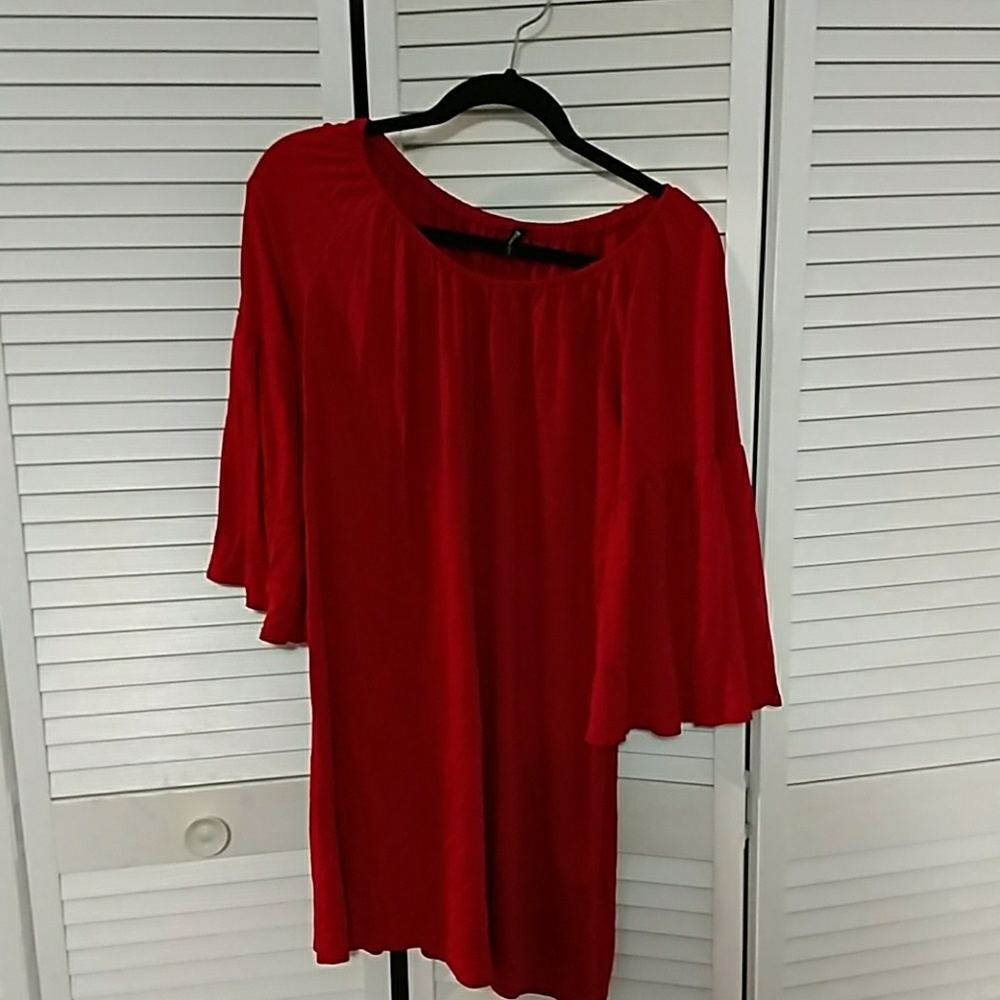 Emma Rose Burnt orange tunic