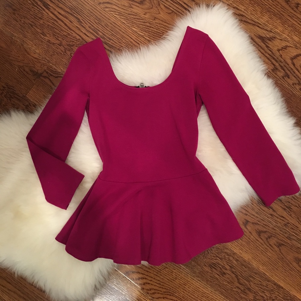Fit and flare blouse