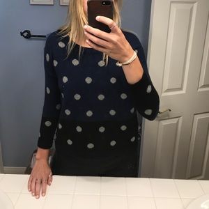 Madewell Polka Dot Sweater