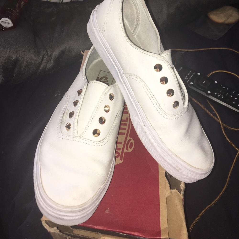 Vans Gore "Leather" lace less sneakers