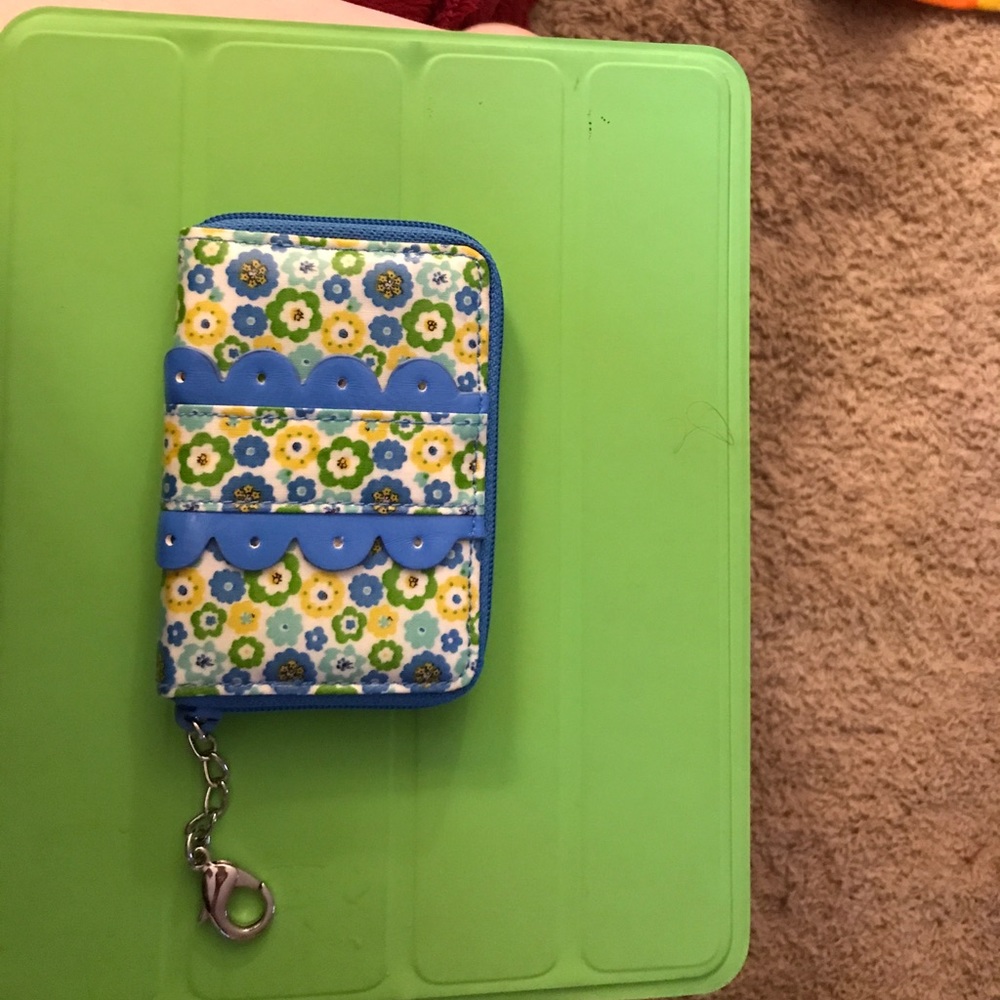 Vera Bradley Frill 'English Meadow' ID case