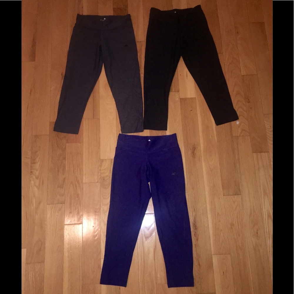 Adidas workout capris