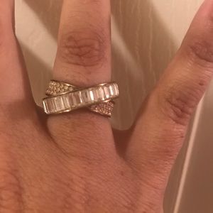 Michael Kors Rose Gold and crystals ring!