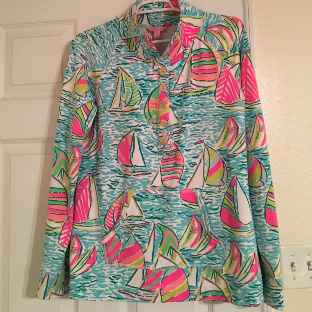 Med EUC Lilly Pulitzer You Gotta Regatta popover