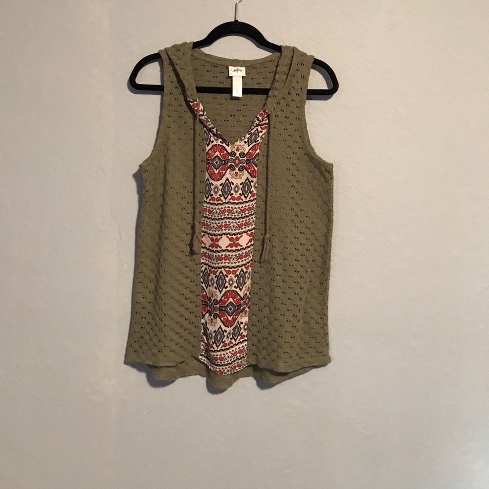 Daytrip sleeveless knitted top