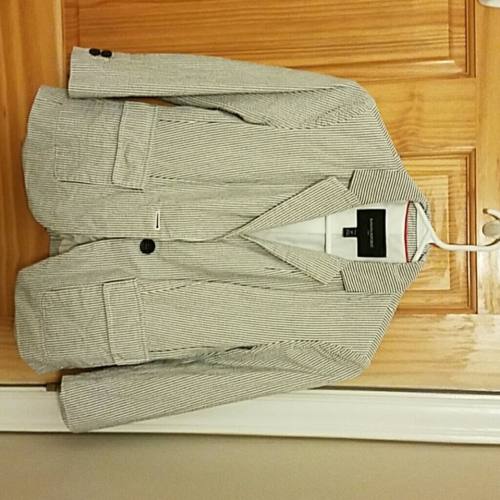 Seersucker Blazer