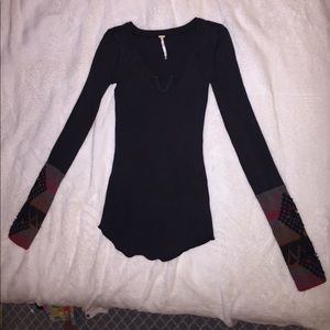 Free people black thermal