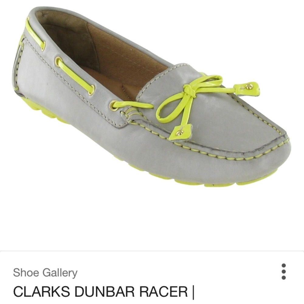 Clarks Dunbar Racer Moccasins, size 7M