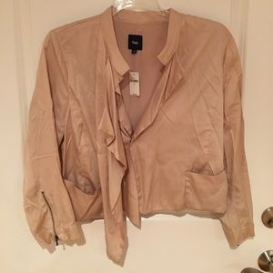 Soft pink Moto Jacket