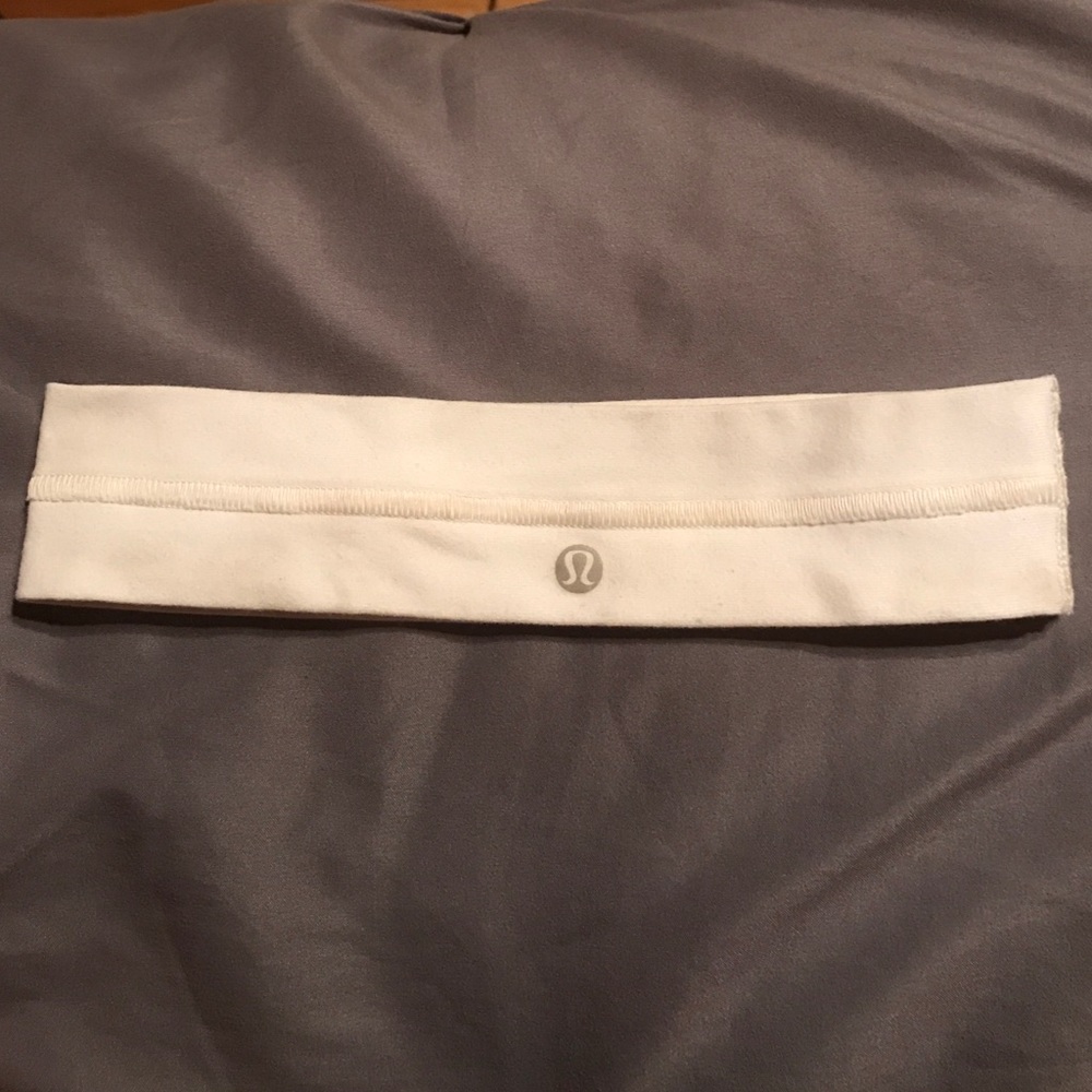 Lululemon white headband