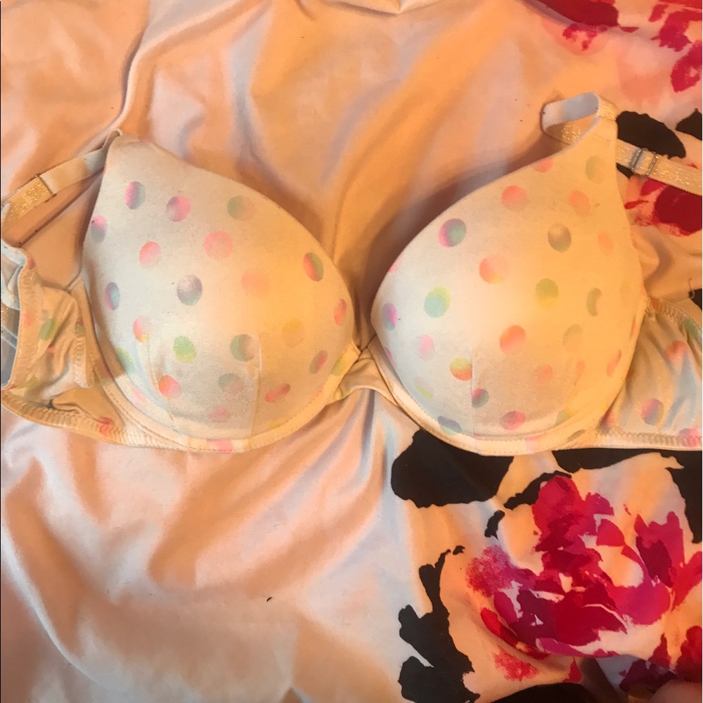 Pink Victoria secret bra